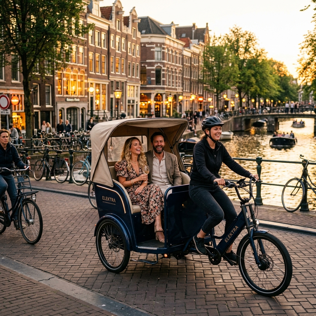 Pedicab Experience Amsterdam